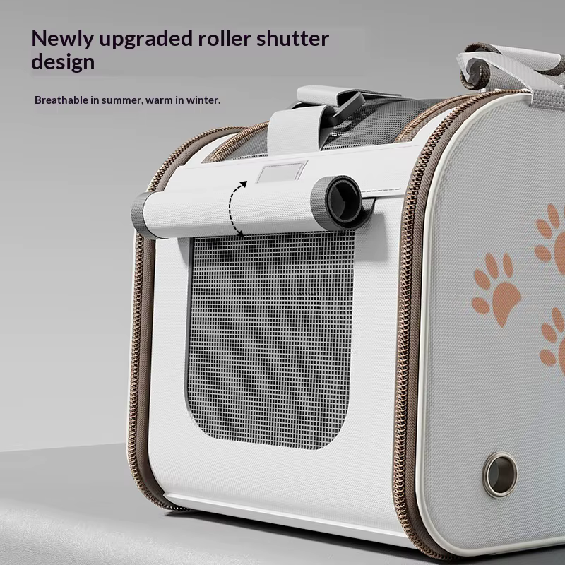 Mochila transportadora tipo cápsula antiestrés para gatos y perros - imagen 3