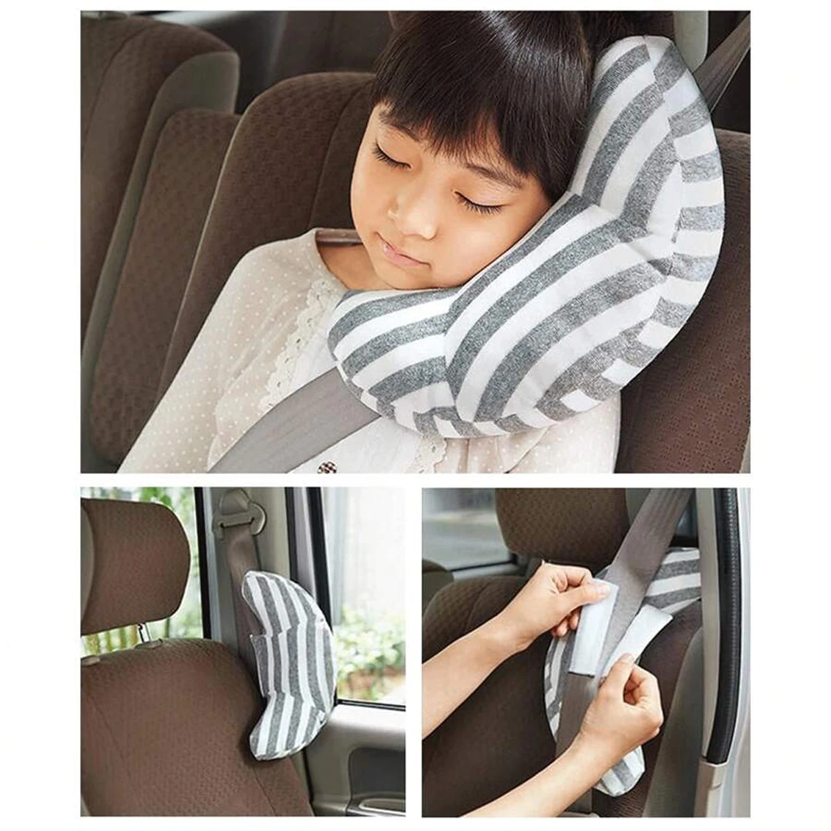 Almohada de Seguridad para Cabeza en Coche – Cervical Cómoda Niños y Adultos - imagen 5