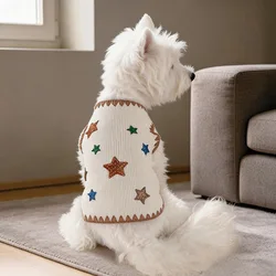 Suéter invierno estrellas para perros pequeños Chihuahua Yorkie