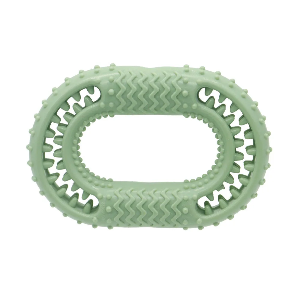 Juguete masticable texturas para limpieza dental canina