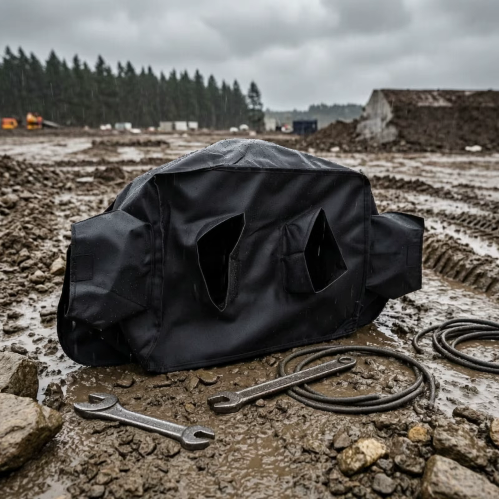 Cubierta impermeable para focos LED – Protector resistente a lluvia y polvo - imagen 2