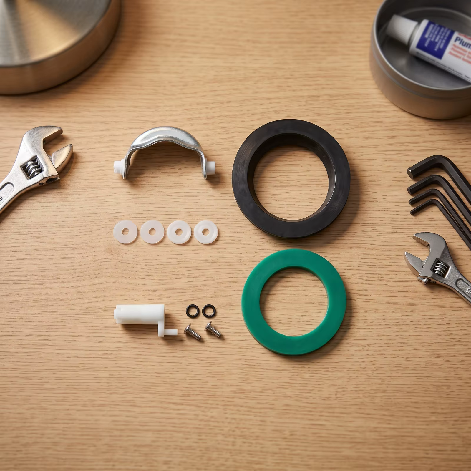 Kit válvula bola inodoro – Reparación y sellado resistente al agua - imagen 2