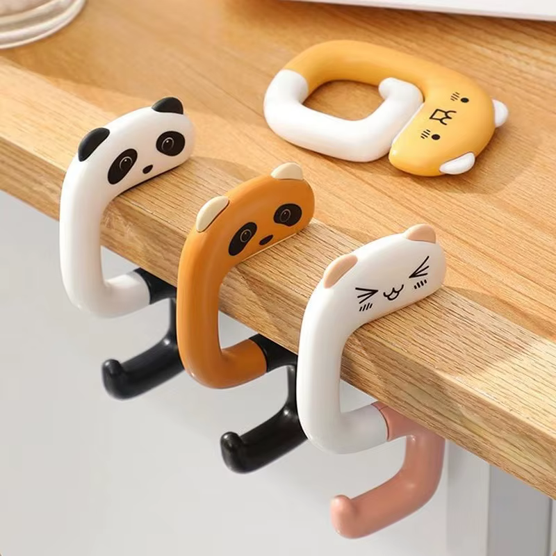 Gancho portátil para bolso diseño mascotas – Mesa y pared - imagen 3