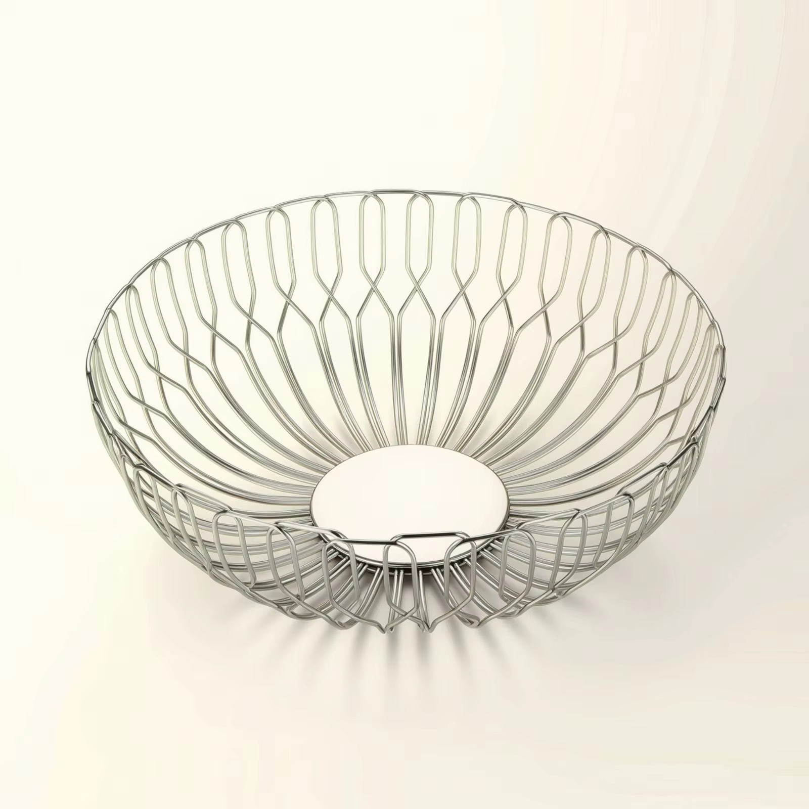 Cesta redonda de acero inoxidable multiusos para gatos y perros - imagen 5