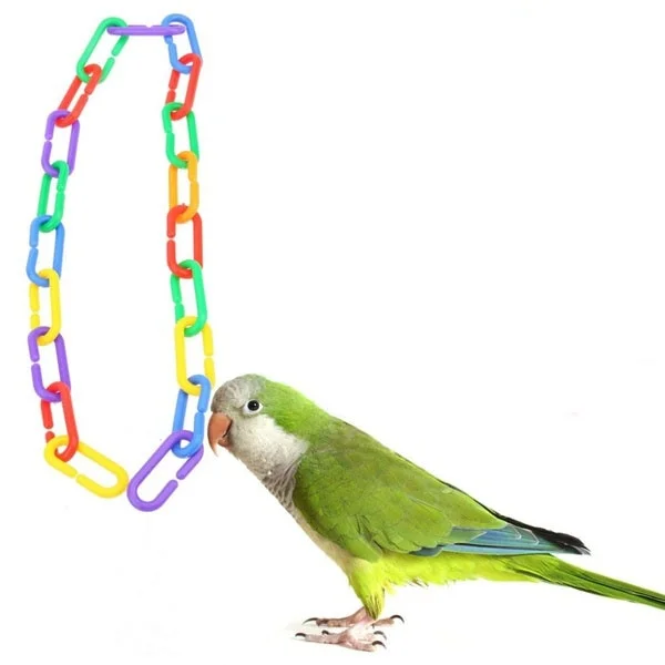 Limpieza de juguetes para aves