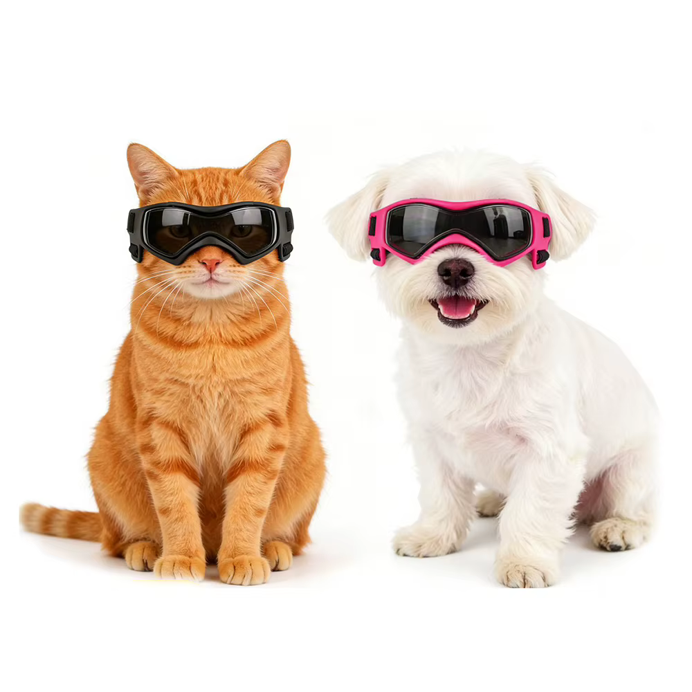 Gafas ajustables perro y gato protección UV antireflejo antipolvo - imagen 2