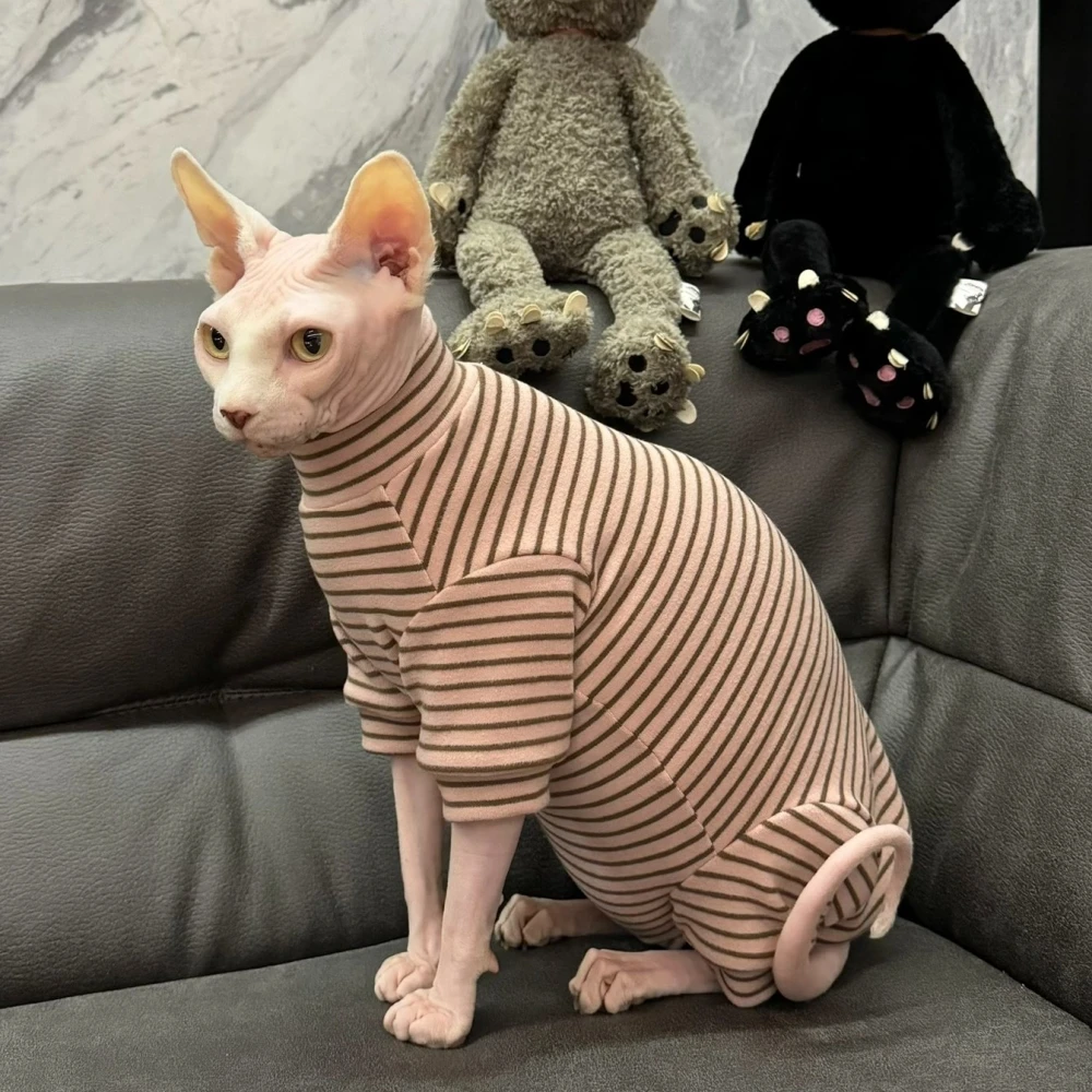 Camiseta de manga larga para gato Devon Rex