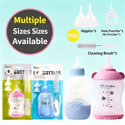Biberón para gatitos y cachorros 80/100ml – Con tetina suave y accesorios