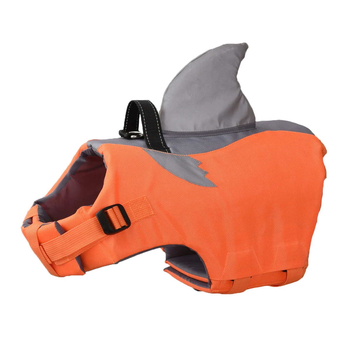 Chaleco salvavidas reflectante para perros Shark Dog con asa de rescate - imagen 3