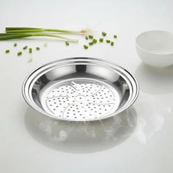 Cesta de vapor inox para comida de gato y perro, apilable