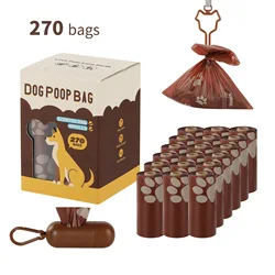 Dispensador de bolsas para perros y gatos portátil limpieza exterior