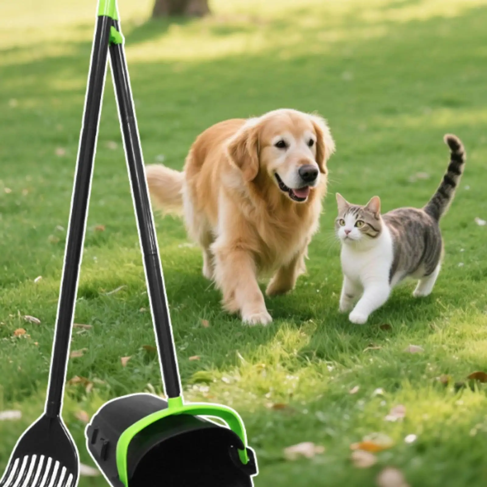 Recogedor de Heces para Perros y Gatos – Ligero para Paseos y Jardín - imagen 2