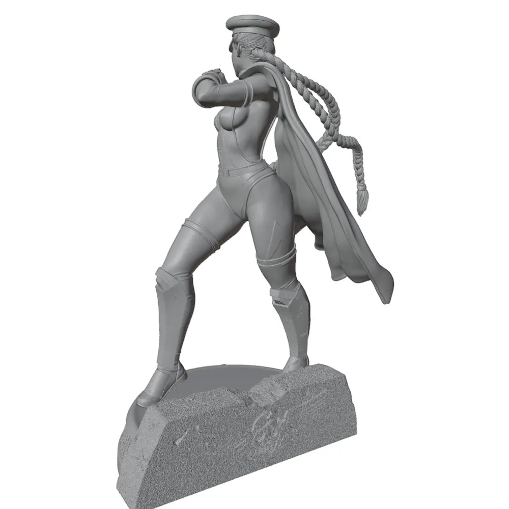 Figura de resina gris 3D DIY sin montar y sin pintar - imagen 5