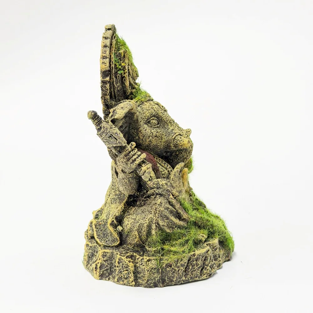 Estatua principal de Buda y Ganesha para acuario