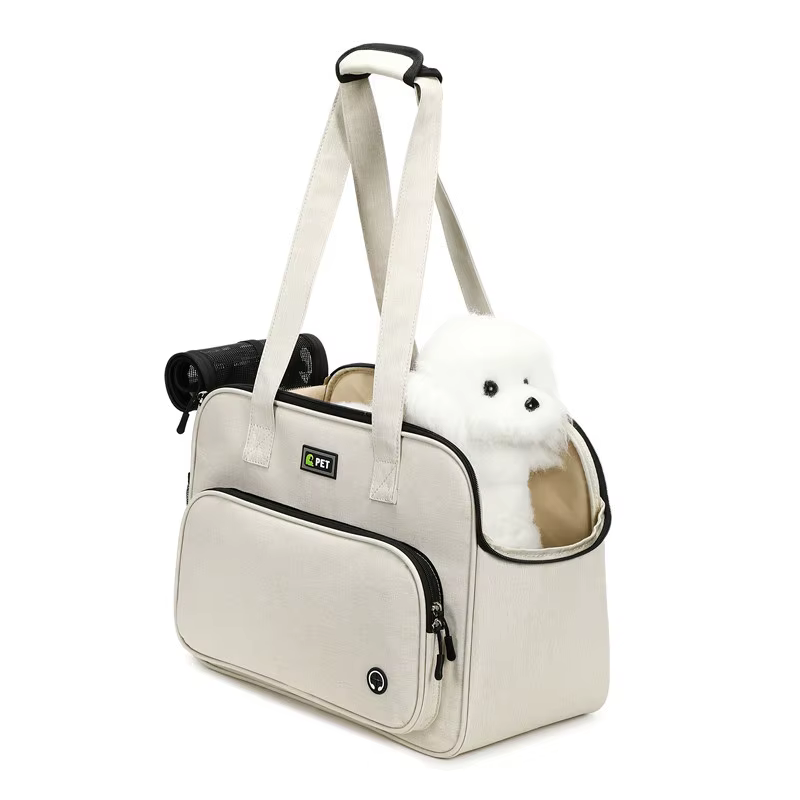 Bolsa de transporte portátil para gatos y perros pequeños exterior - imagen 3