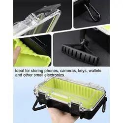 Estuche impermeable con sello de silicona para gatos y perros