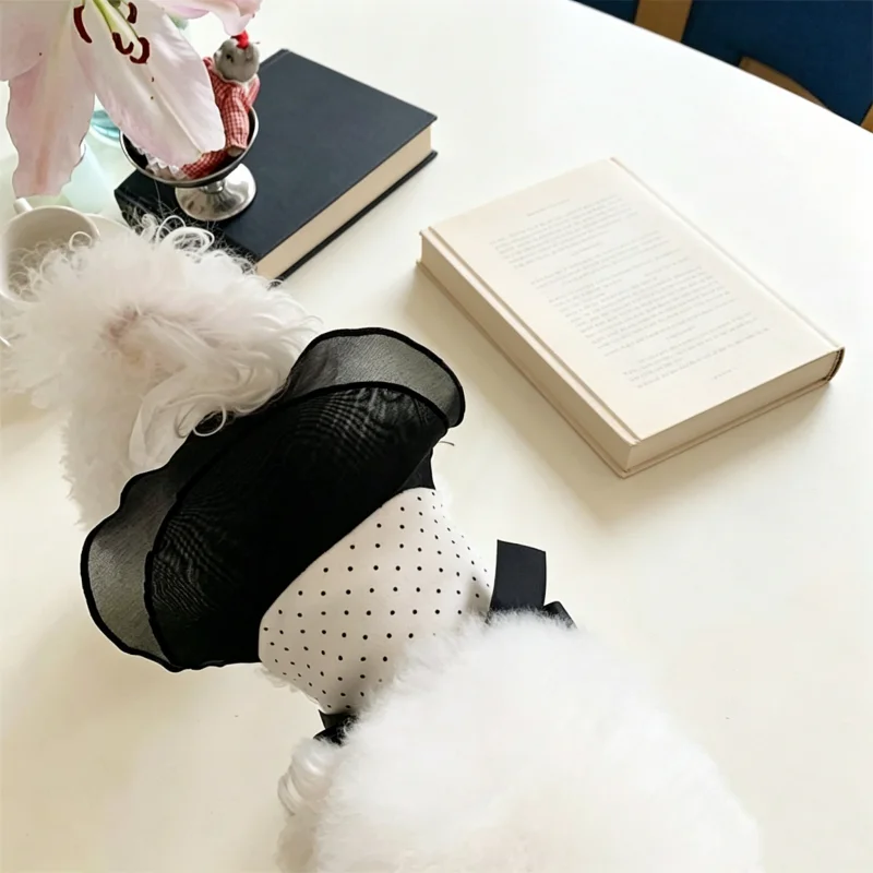 Ropa de verano para perros: vestido con lazo, falda Chihuahua y Bichón - imagen 2
