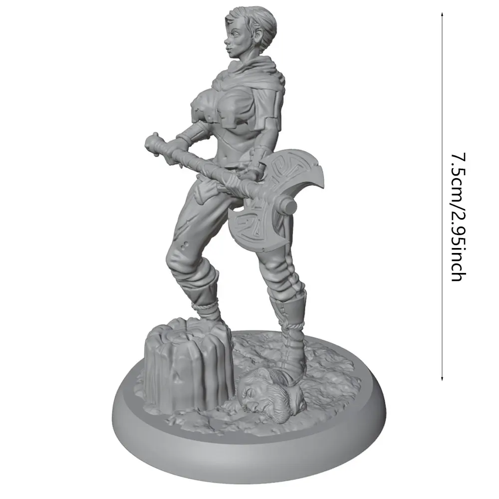 Figura Decorativa de Resina Miniatura 75 mm – Hachaíto Misterioso en Miniatura