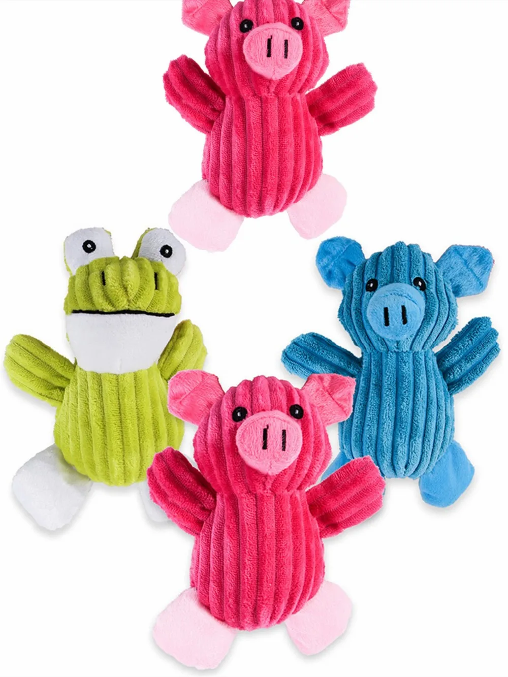 Juguete de peluche para perro pequeño con sonido