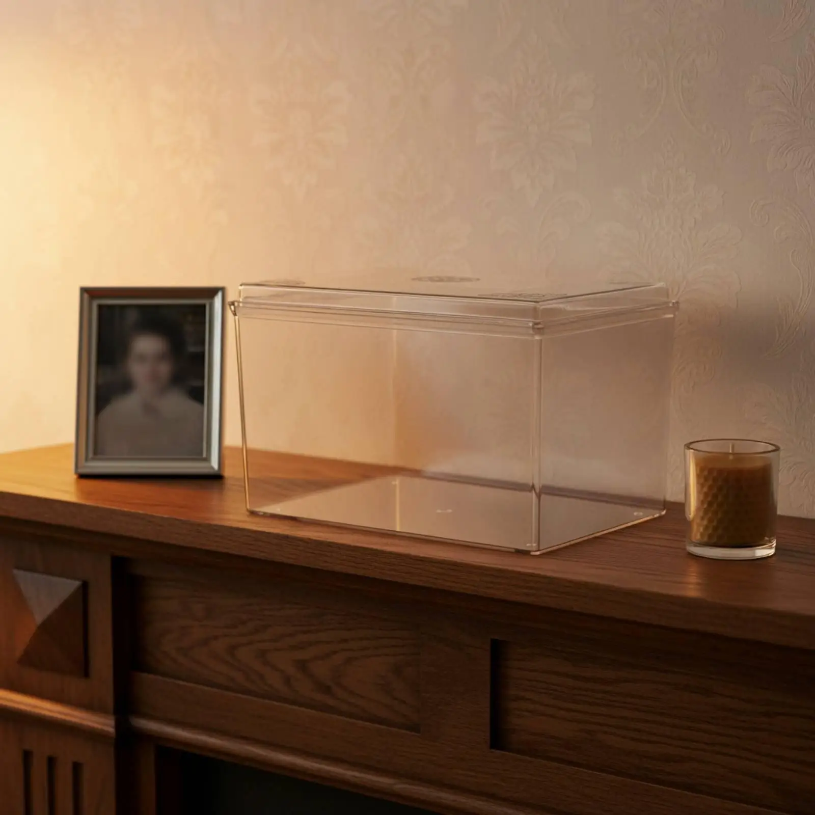 Caja Acrílica Transparente con Tapa para Guardar Recuerdos de Mascota - imagen 5