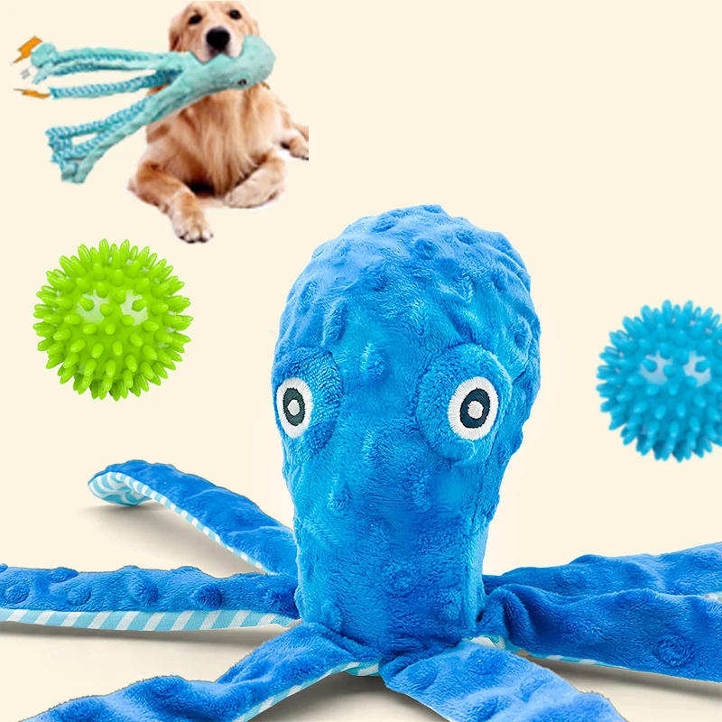 Pulpo interactivo para perros