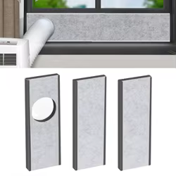Kit sellado ventana aire acondicionado portátil - Aislamiento y seguridad