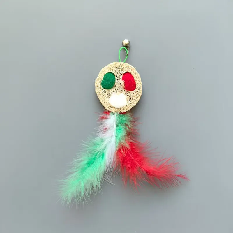 Varita interactiva con plumas para gatos – Juguete de ejercicio - imagen 4