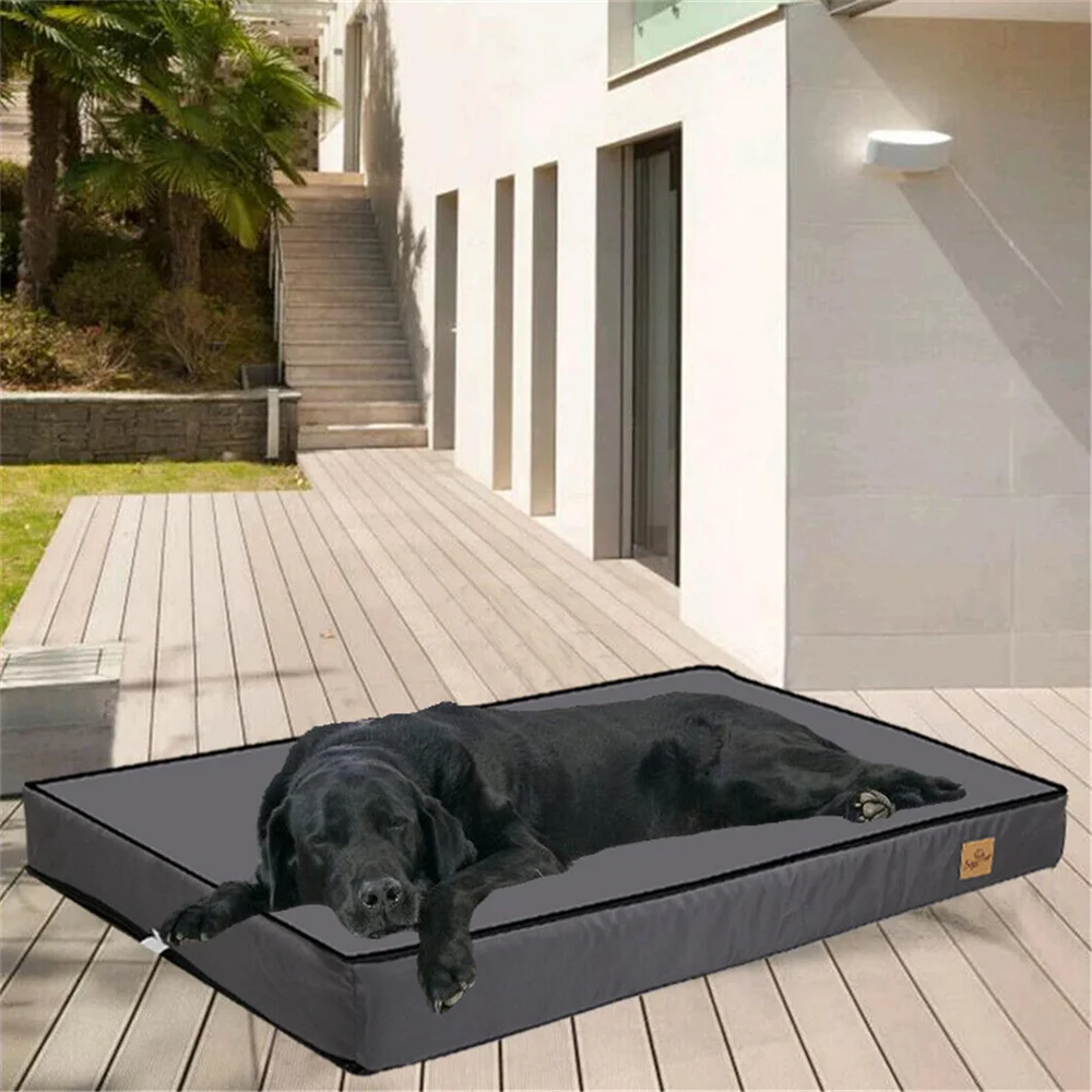 Cama ortopédica para perros, impermeable con funda extraíble y lavable - imagen 4