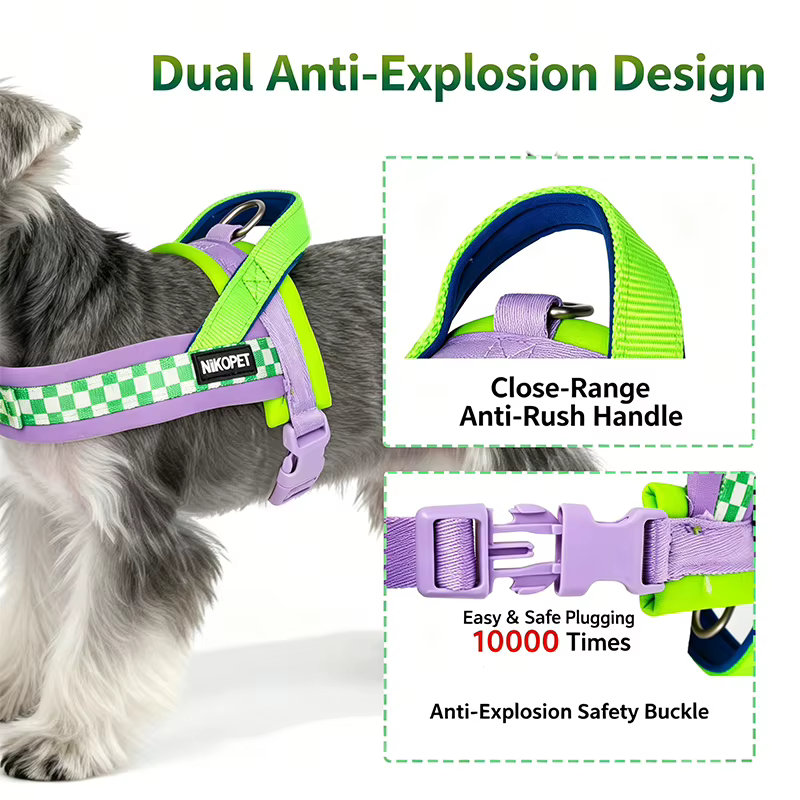 Guía de tallas para arnés de mascota
