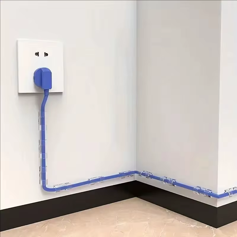 Organizadores de cables transparentes con clips adhesivos para mascotas - imagen 2