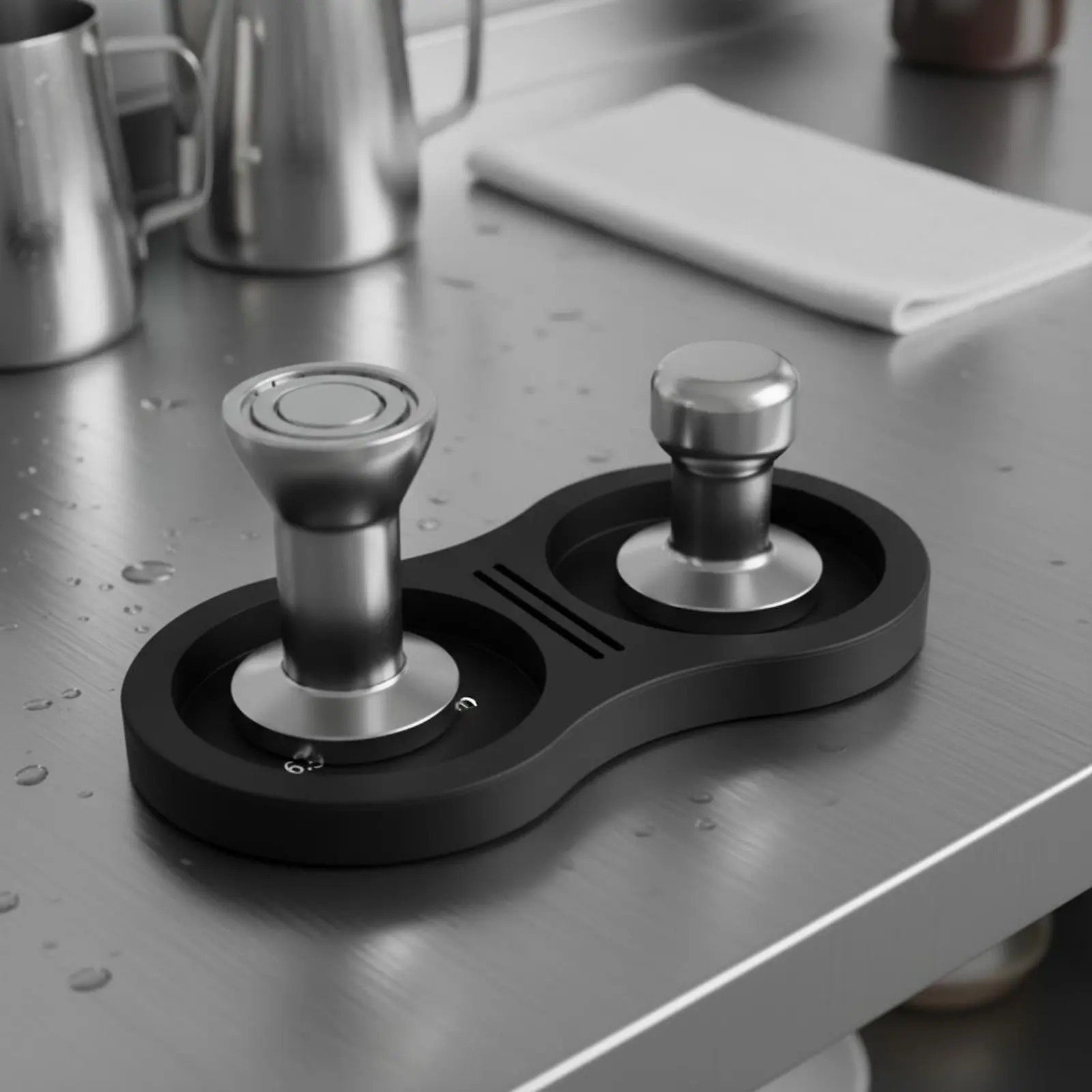 Estación de apisonado de espresso multifuncional: soporte y organizador - imagen 3