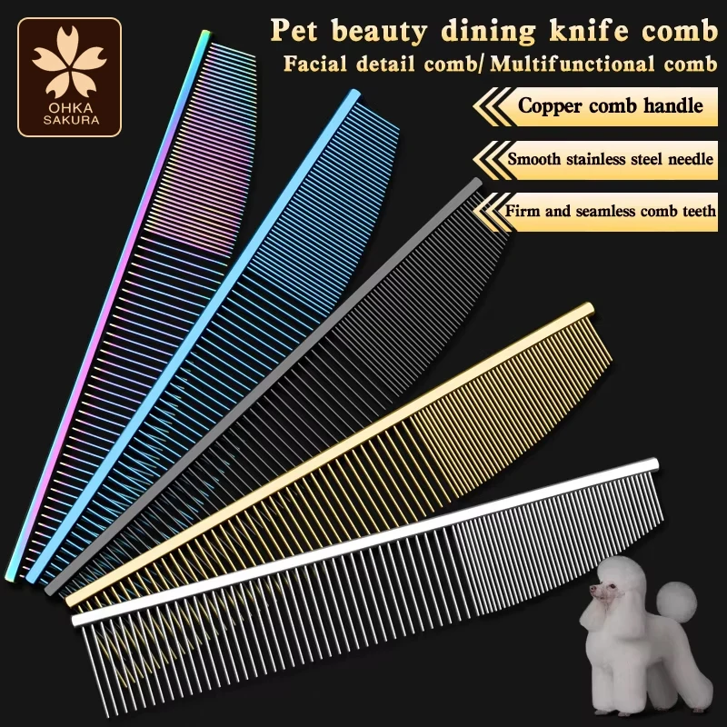 Peine deslanador de precisión para gatos y perros – Filtro y desenreda pelo suelto - imagen 5