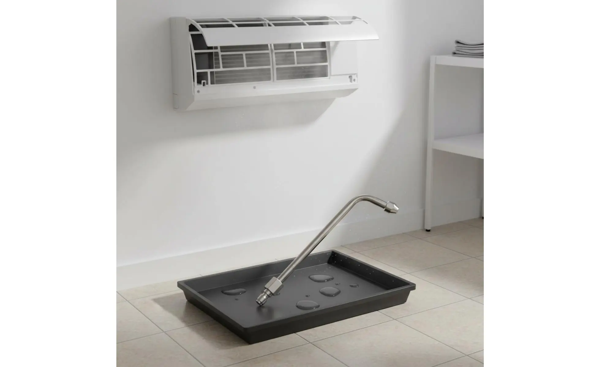 Chorro orientable con boquilla curva