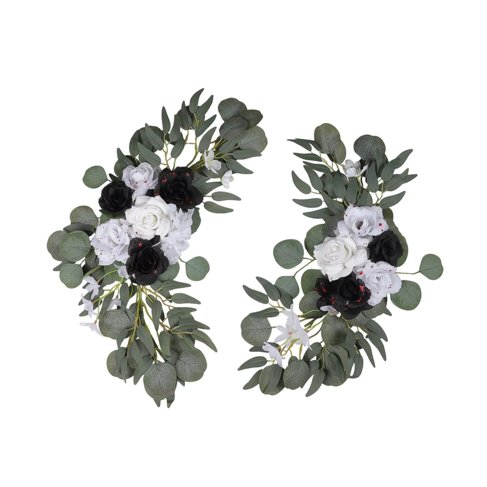 Guirnalda floral moderna para arco nupcial, decoración de fondo - imagen 2