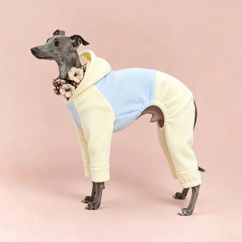 Sudadera Forro Polar Galgo Italiano y Whippet – Abrigo Cálido de Invierno - imagen 3