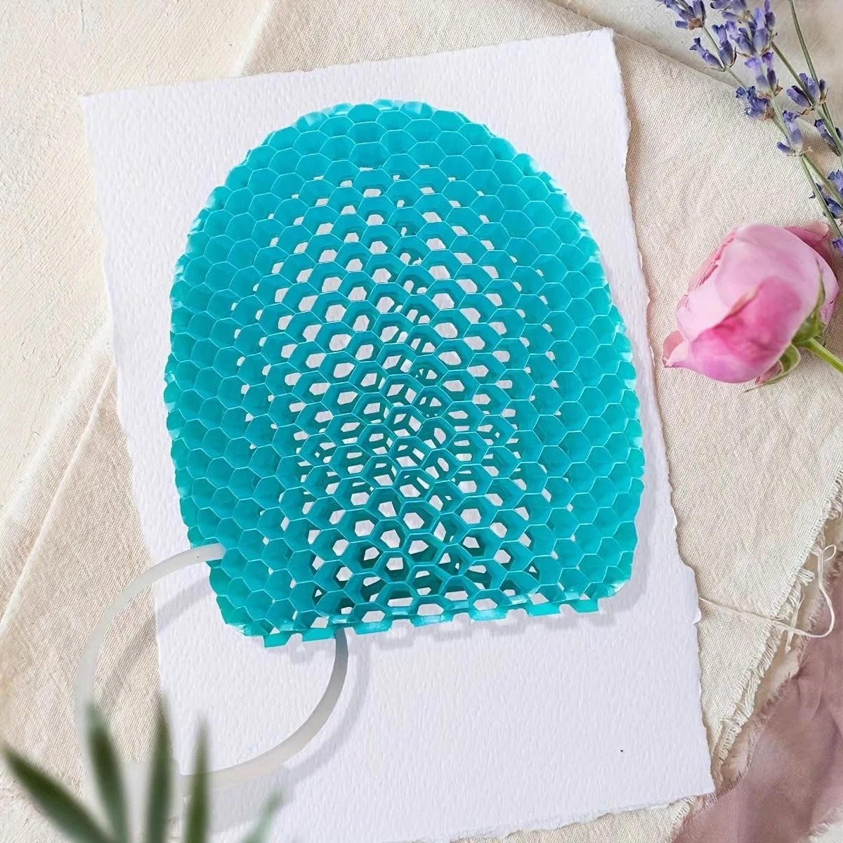 Guante exfoliante para ducha para perros y gatos, limpia piel - imagen 3