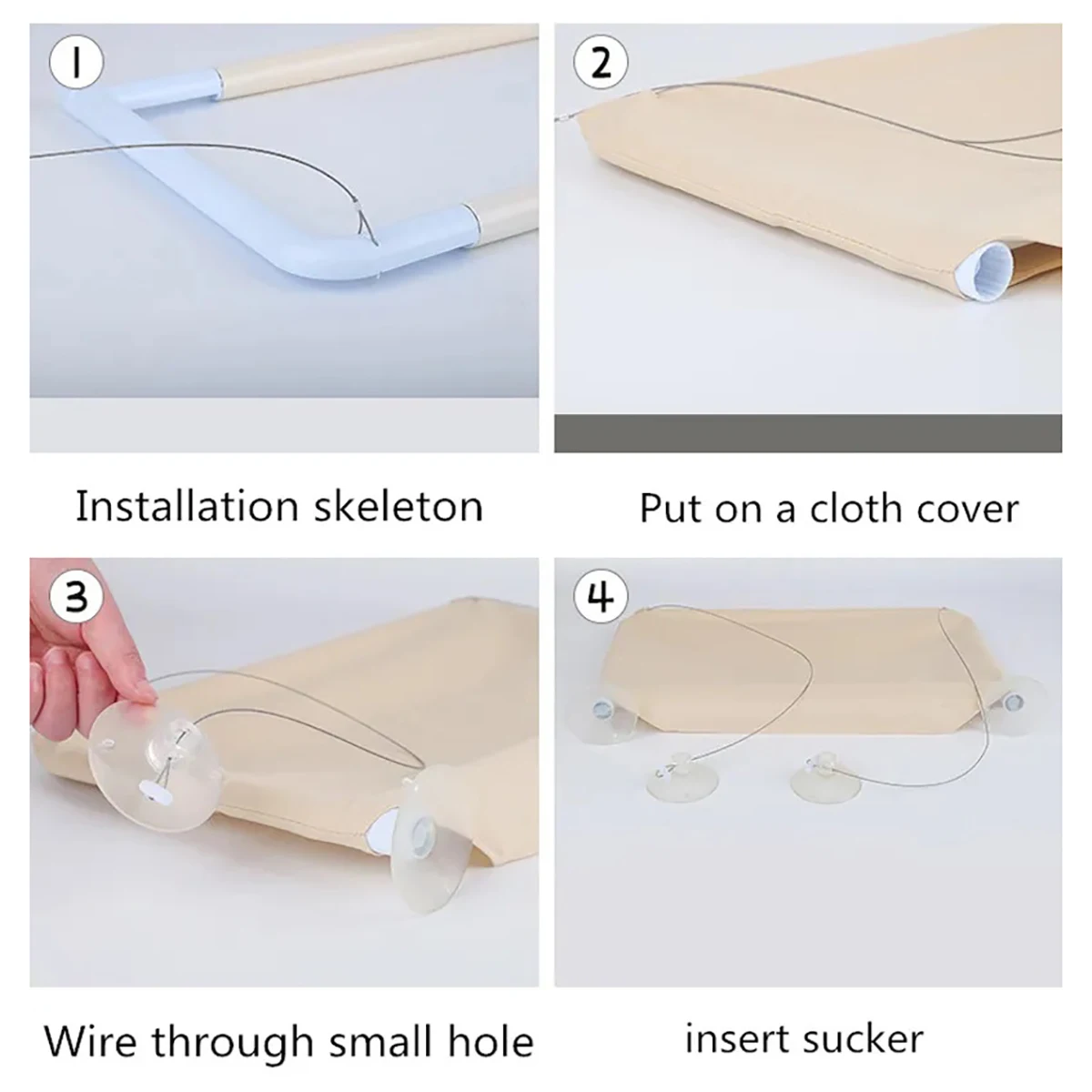 Hamaca para gatos vista frontal