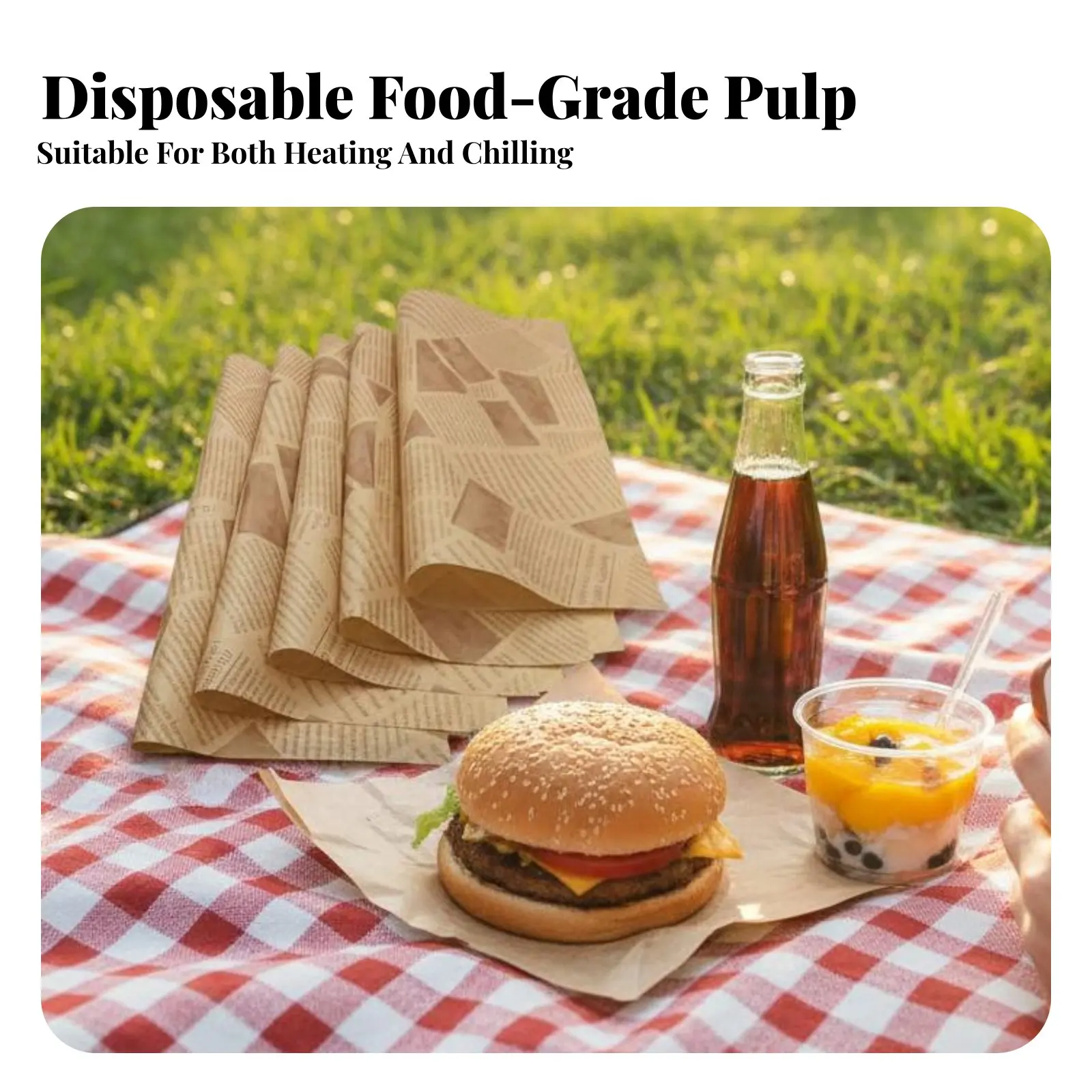Caja de comida para llevar para perros y gatos Pulp Burger Doodle - imagen 4
