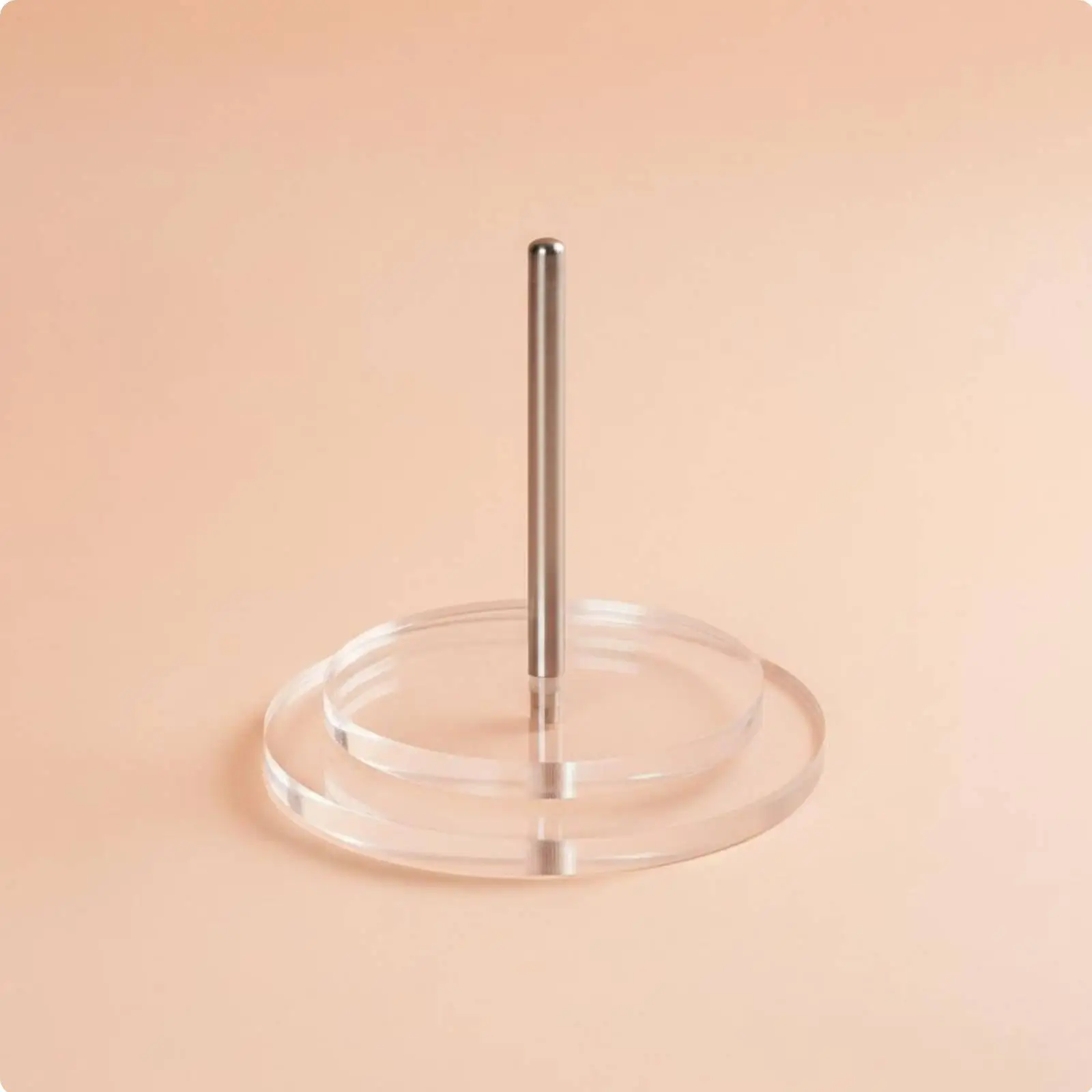 Soporte de Hilo en Acrílico con Base Giratoria para Ganchillo - imagen 5