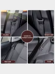 Estabilizador de cinturón coche para perro y gato, reduce ruido