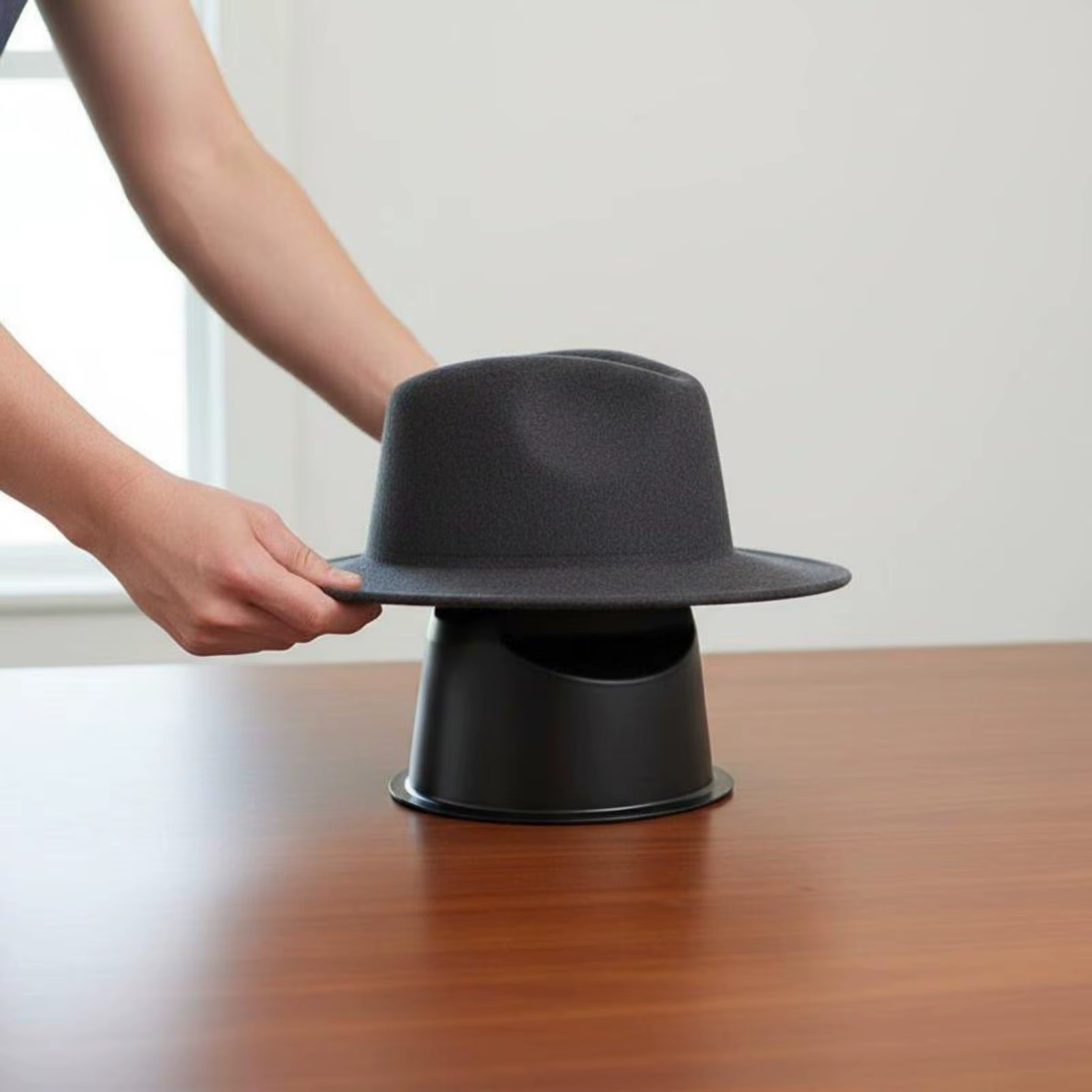 Soporte porta sombreros para armario – Organizador universal - imagen 2
