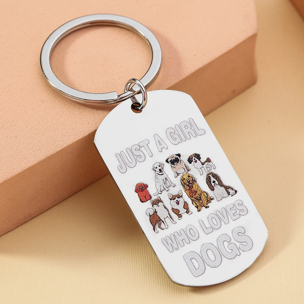 Llavero para gato o perro de dibujos animados divertido para regalo - imagen 3
