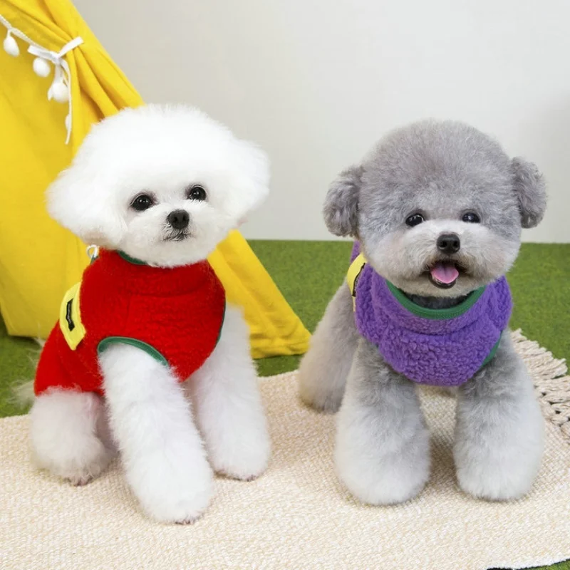 Abrigo cálido con capucha y anilla D para perro y gato - imagen 5