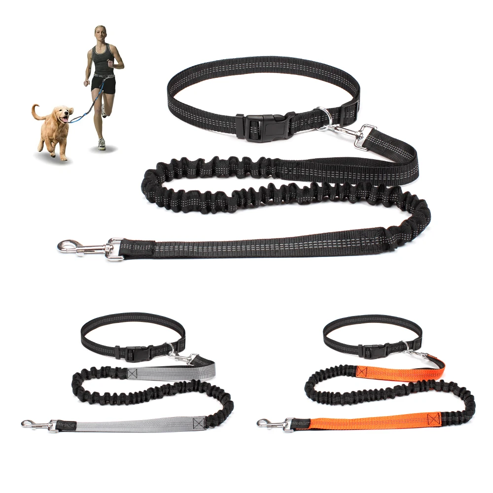 Correa de mano libre para perros: cinturón pecho ajustable - imagen 2