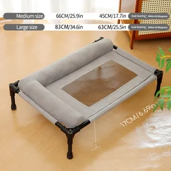 Cama elevada transpirable para gatos y perros medianos y grandes
