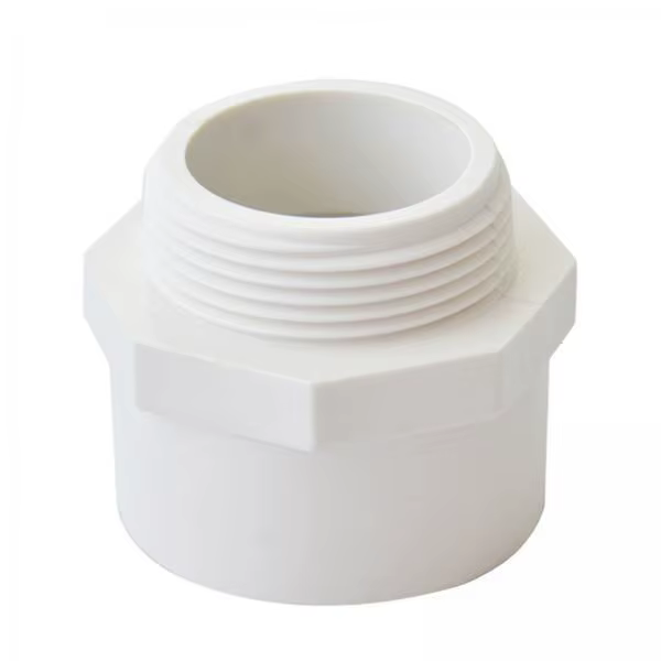 Adaptador de tubería 50 mm – Conector PVC para mangueras y baño - imagen 2