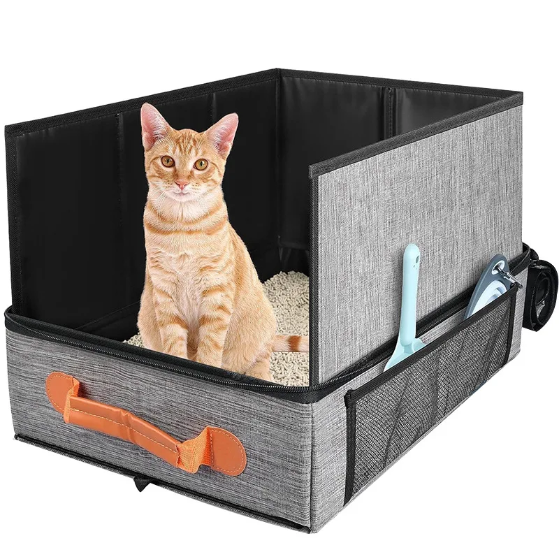 Caja de arena portátil impermeable plegable con bolsa de tela