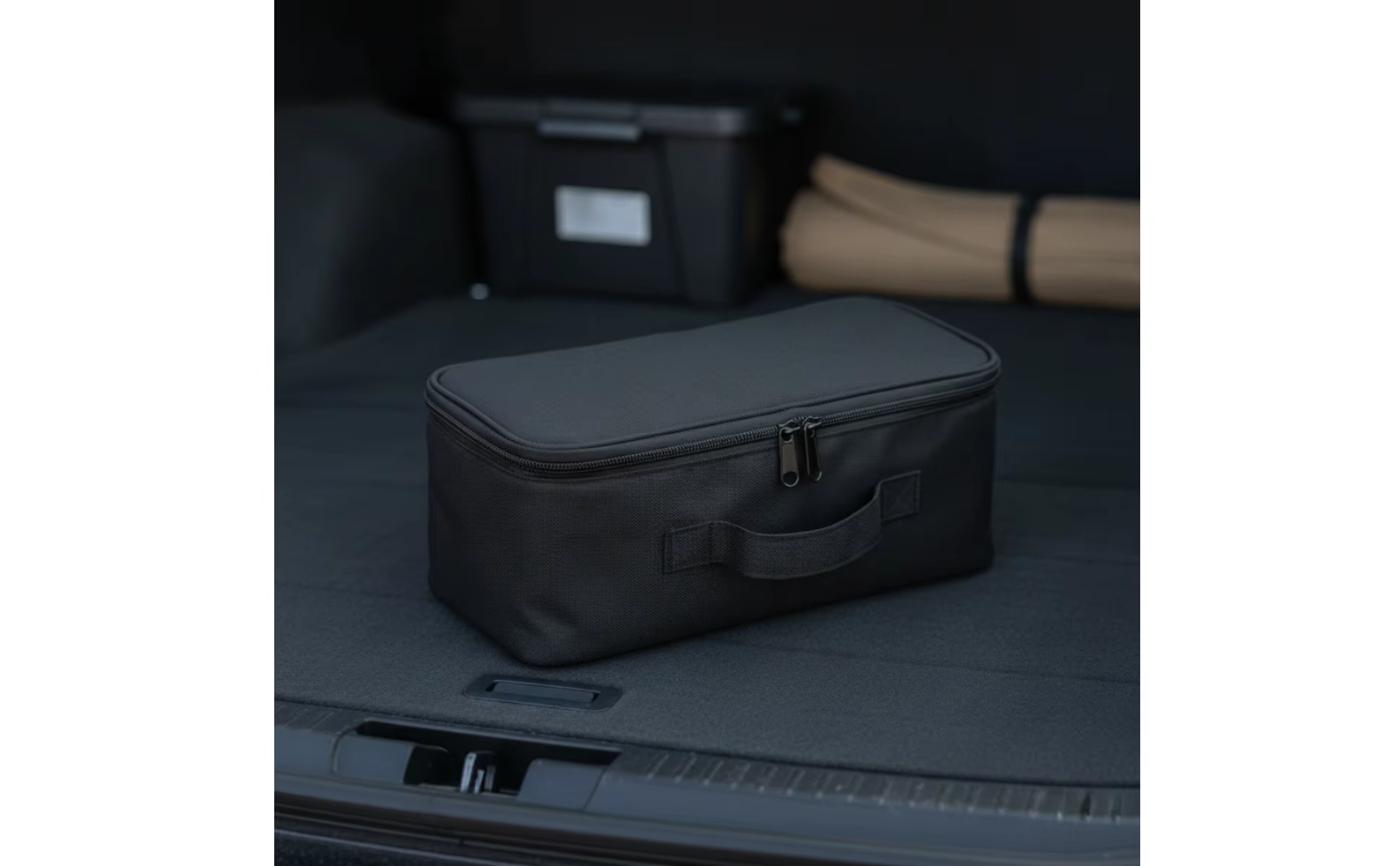 Interior acolchado de la funda para abanico plegable