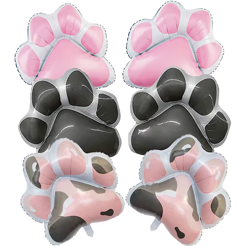 Globos para perros de aluminio con forma hueso – Decoración fiesta - imagen 5