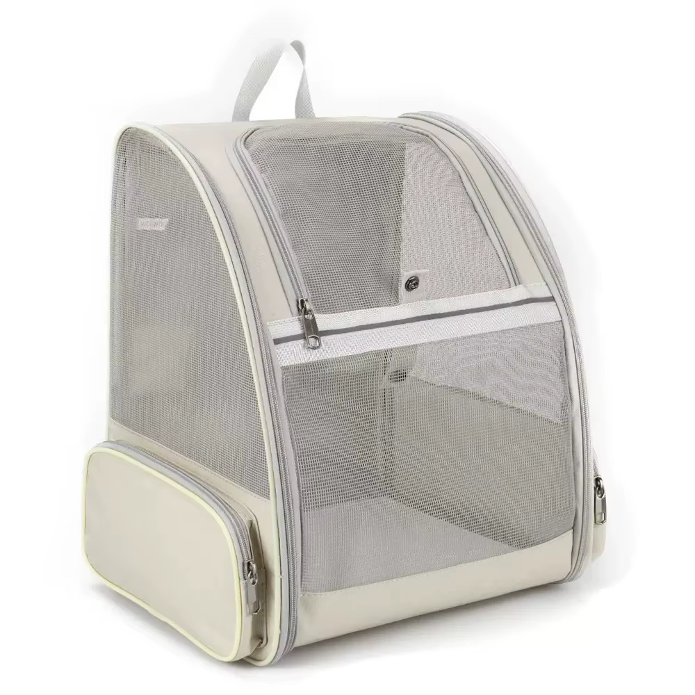 Mochila transportadora transpirable para gatos y perros pequeños - imagen 5